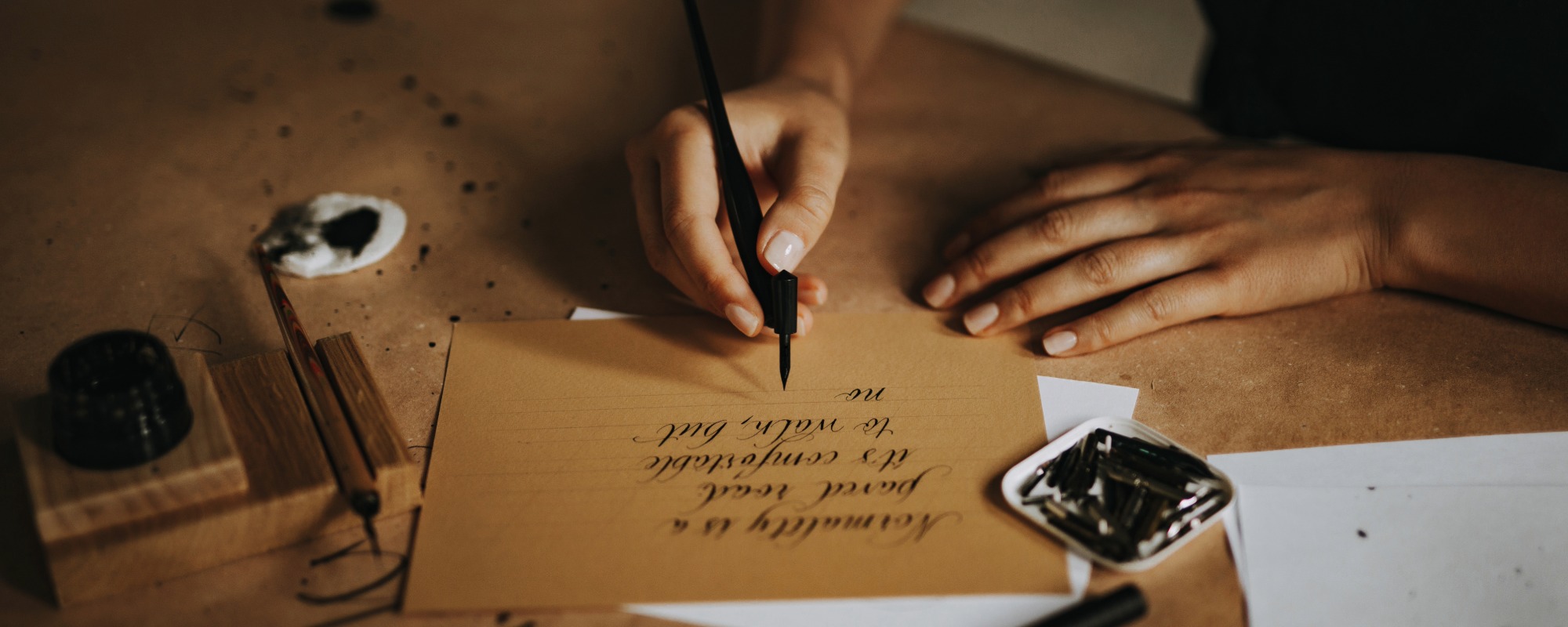 Community Education Classes Calligraphy